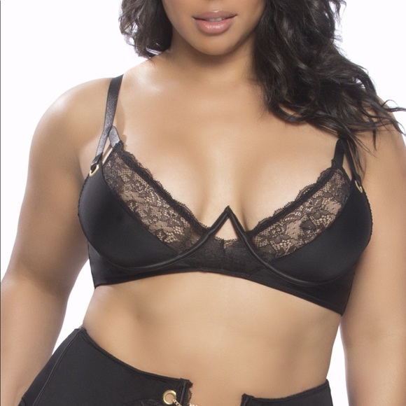 Oh La La Cheri Paris | Michella Bondage Bra Black - Picture 9 of 9